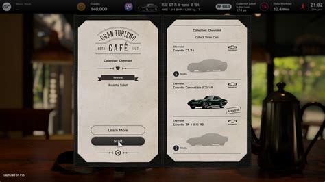 Gran Turismo 7 walkthrough of all Menu Book car .